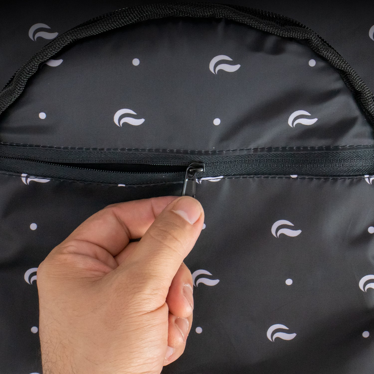 Raven - Elegant Black Canvas